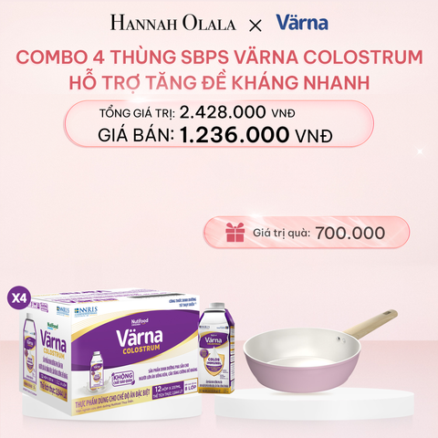 DEAL 10: COMBO 4 THÙNG SỮA BỘT PHA SẴN VARNA COLOSTRUM HỘP GIẤY (48 HỘP X 237ML) 