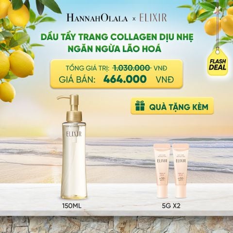  DẦU TẨY TRANG ELIXIR SUPERIEUR MAKEUP CLEANSING OIL N 150ML - DEAL 10 