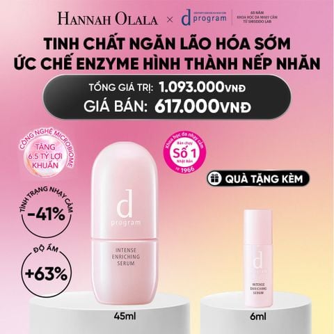  SERUM GIÚP CẢI THIỆN TÌNH TRẠNG LÃO HÓA SỚM DPROGRAM INTENSE ENRICHING SERUM 45ML - DEAL 10_A1727 