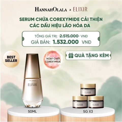  SERUM KÍCH HOẠT TRẺ HÓA LÀN DA ELIXIR THE SERUM AA 50ML - DEAL 16 - A1225 