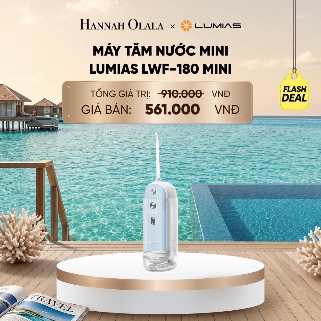  MÁY TĂM NƯỚC MINI LUMIAS LWF-180 MINI - DEAL 11_ D1971 