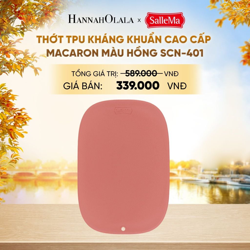  THỚT TPU KHÁNG KHUẨN CAO CẤP SALLEMA MACARON - DEAL 11 - E1669 
