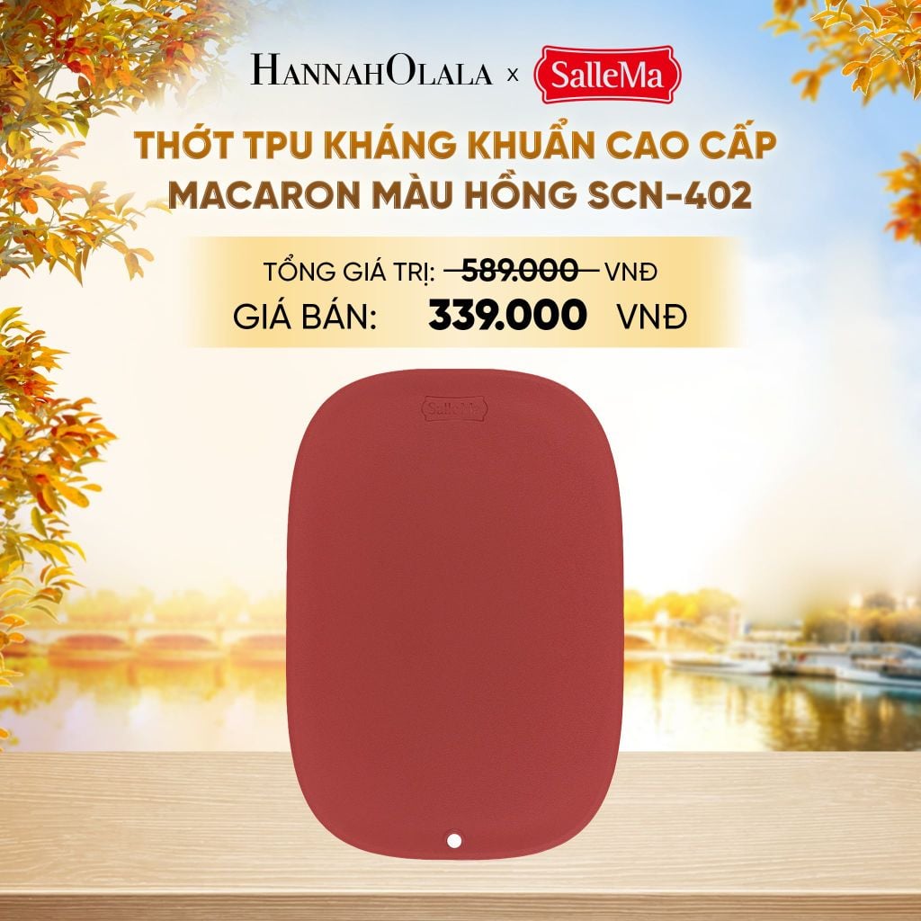  THỚT TPU KHÁNG KHUẨN CAO CẤP SALLEMA MACARON - DEAL 11 - E1669 