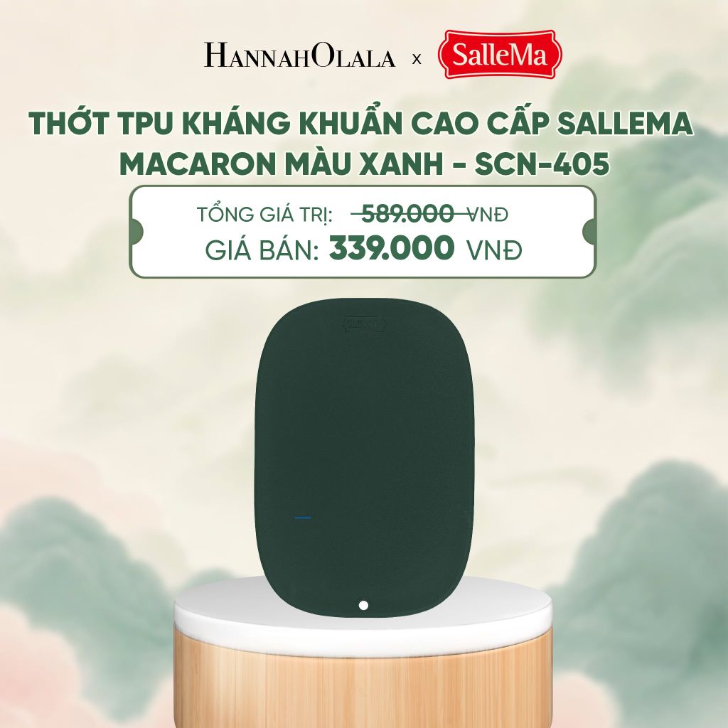  THỚT TPU KHÁNG KHUẨN CAO CẤP SALLEMA MACARON - DEAL 11 - A2156 