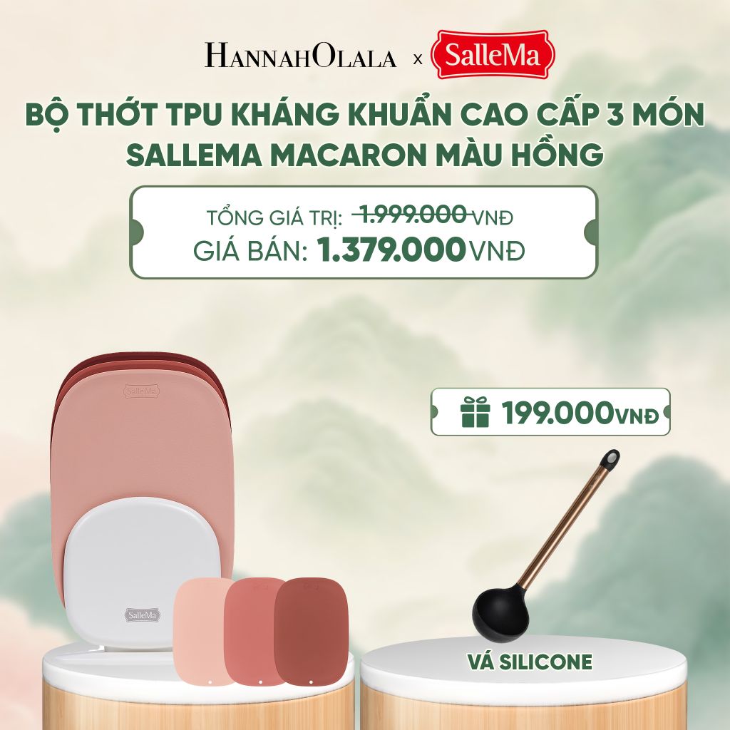  THỚT TPU KHÁNG KHUẨN CAO CẤP SALLEMA MACARON - DEAL 11 - A2156 