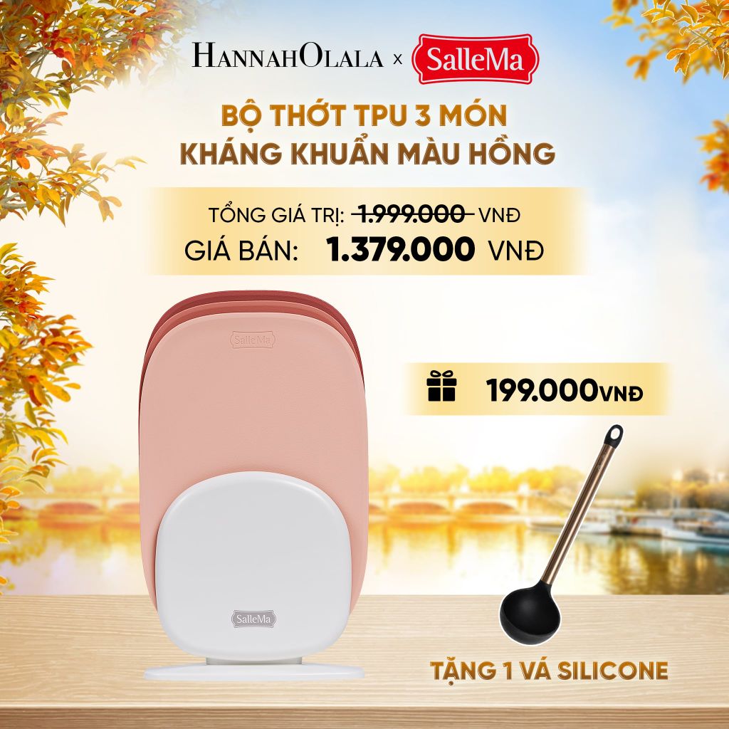  THỚT TPU KHÁNG KHUẨN CAO CẤP SALLEMA MACARON - DEAL 11 - E1669 
