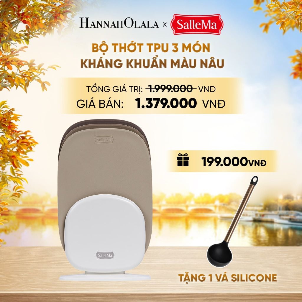  THỚT TPU KHÁNG KHUẨN CAO CẤP SALLEMA MACARON - DEAL 11 - E1669 