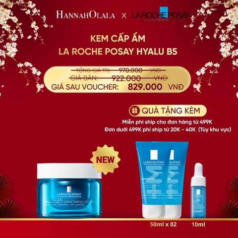  DEAL 11: KEM DƯỠNG CẤP ẨM LA ROCHE POSAY HYALU B5 