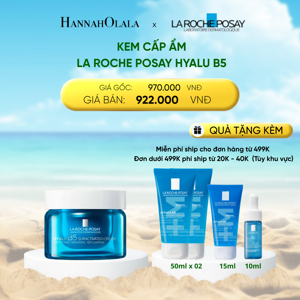  DEAL 11: KEM DƯỠNG CẤP ẨM LA ROCHE POSAY HYALU B5 