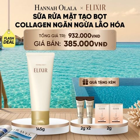  SỮA RỬA MẶT TẠO BỌT ELIXIR SUPERIEUR CLEANSING FOAM II N 145G - DEAL 11_ D2207 