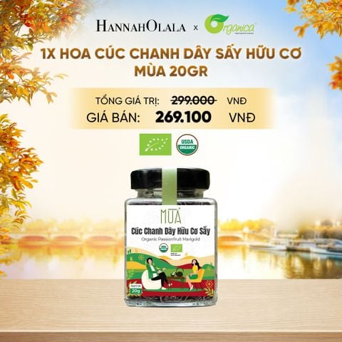  HOA CÚC CHANH DÂY SẤY HỮU CƠ MÙA 20 GR - E569 