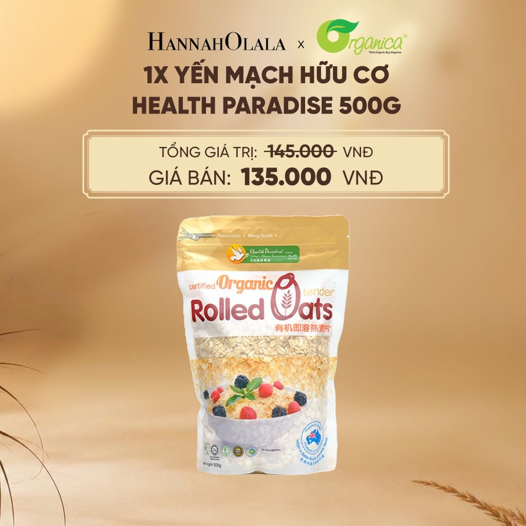  YẾN MẠCH HỮU CƠ HEALTH PARADISE 500G - DEAL 11 - E77 