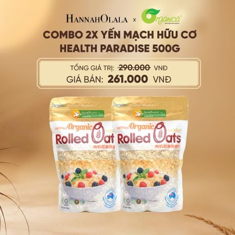  YẾN MẠCH HỮU CƠ HEALTH PARADISE 500G - DEAL 11 - E77 