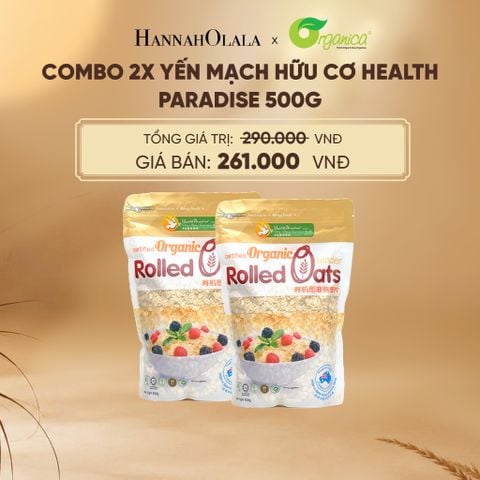  YẾN MẠCH HỮU CƠ HEALTH PARADISE 500G - E254 