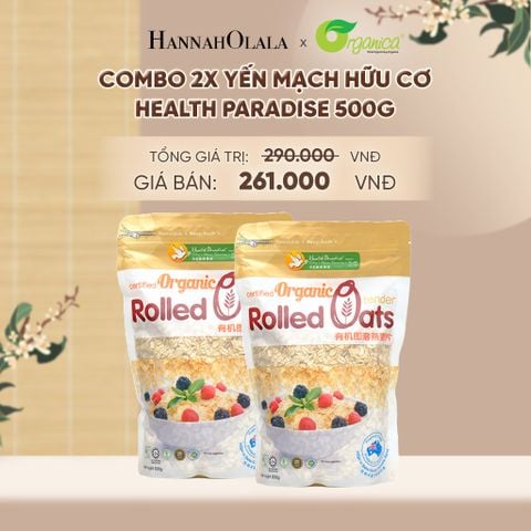  YẾN MẠCH HỮU CƠ HEALTH PARADISE 500G - A1456 