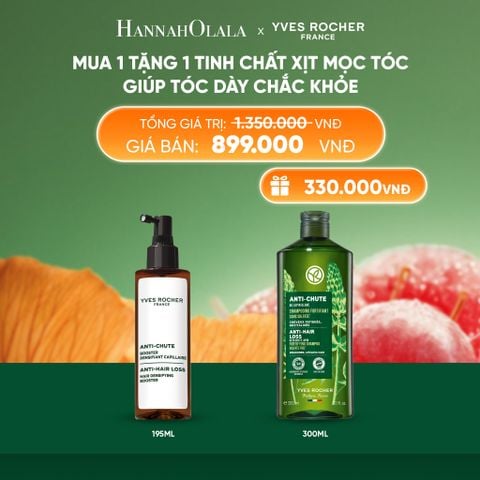  MUA 1 TẶNG 1 TINH CHẤT XỊT MỌC TÓC GIÚP TÓC DÀY CHẮC KHỎE TẶNG DẦU GỘI GIẢM TÓC GÃY RỤNG 