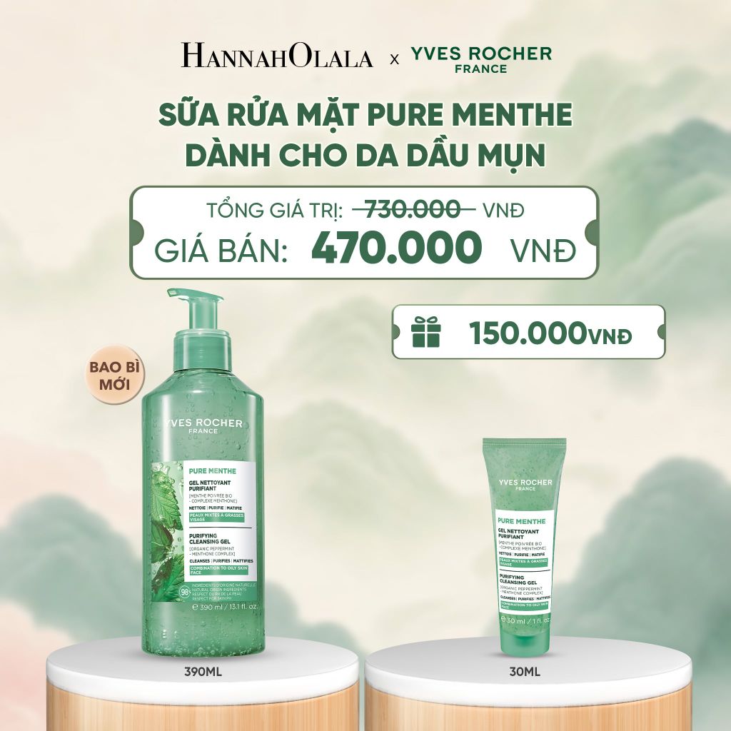  SỮA RỬA MẶT PURE MENTHE DÀNH CHO DA DẦU MỤN - A526 