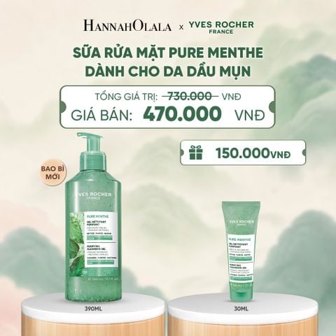  SỮA RỬA MẶT PURE MENTHE DÀNH CHO DA DẦU MỤN - A526 