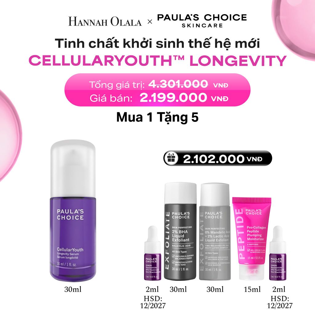  TINH CHẤT KHỞI SINH NAD+ CELLULARYOUTH LONGEVITY - DEAL 11 - B3 