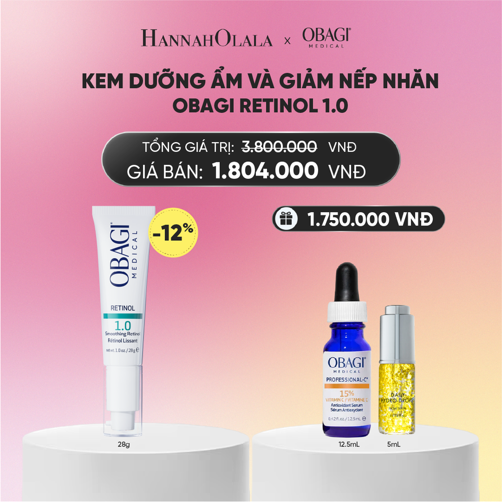  KEM DƯỠNG ẨM VÀ GIẢM NẾP NHĂN RETINOL 1.0 28G - DEAL 11_A861 