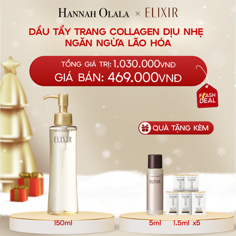  DEAL 11: DẦU TẨY TRANG ELIXIR SUPERIEUR MAKEUP CLEANSING OIL N 150ML 