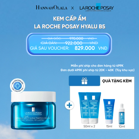 D18: FD DEAL 11: KEM DƯỠNG CẤP ẨM LA ROCHE POSAY HYALU B5 