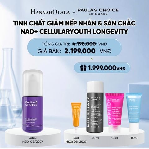  TINH CHẤT KHỞI SINH NAD+ CELLULARYOUTH LONGEVITY - DEAL 11 