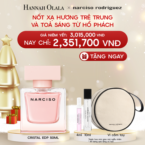  A218_DEAL 11: Nước Hoa Narciso Rodriguez NN Cristal Eau de Parfum 50ml 