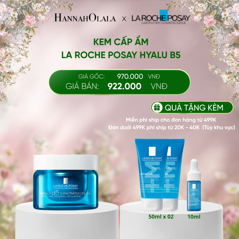  DEAL 11: KEM DƯỠNG CẤP ẨM LA ROCHE POSAY HYALU B5 