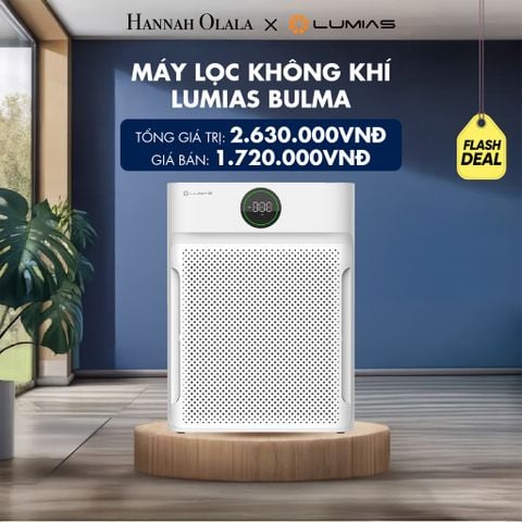  MÁY LỌC KHÔNG KHÍ LUMIAS BULMA - DEAL 12 