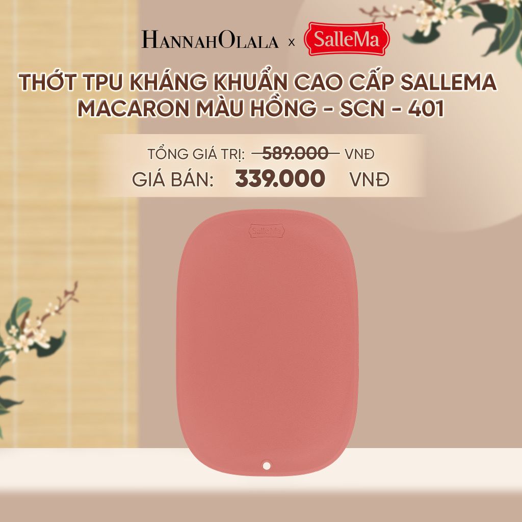  THỚT TPU KHÁNG KHUẨN CAO CẤP SALLEMA MACARON - DEAL 12 - A1979 