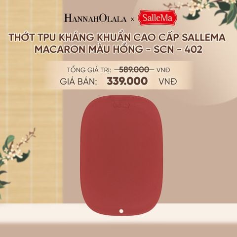  THỚT TPU KHÁNG KHUẨN CAO CẤP SALLEMA MACARON - DEAL 12 - A1979 