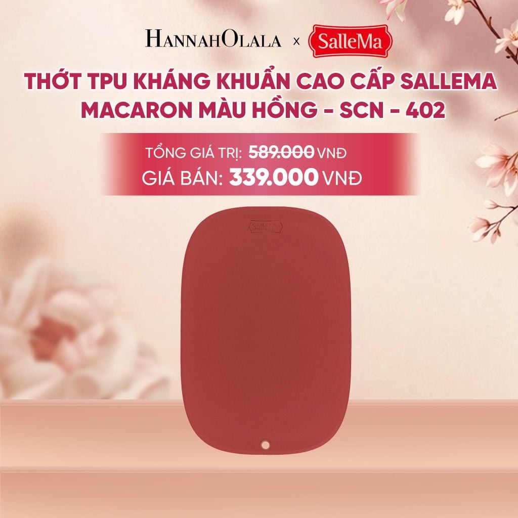  THỚT TPU KHÁNG KHUẨN CAO CẤP SALLEMA MACARON - DEAL 12 - A996 