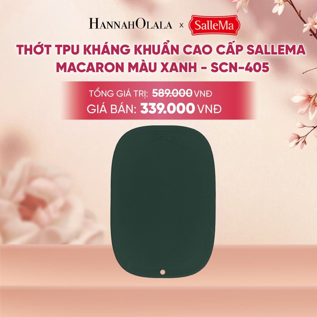  THỚT TPU KHÁNG KHUẨN CAO CẤP SALLEMA MACARON - DEAL 12 - A996 