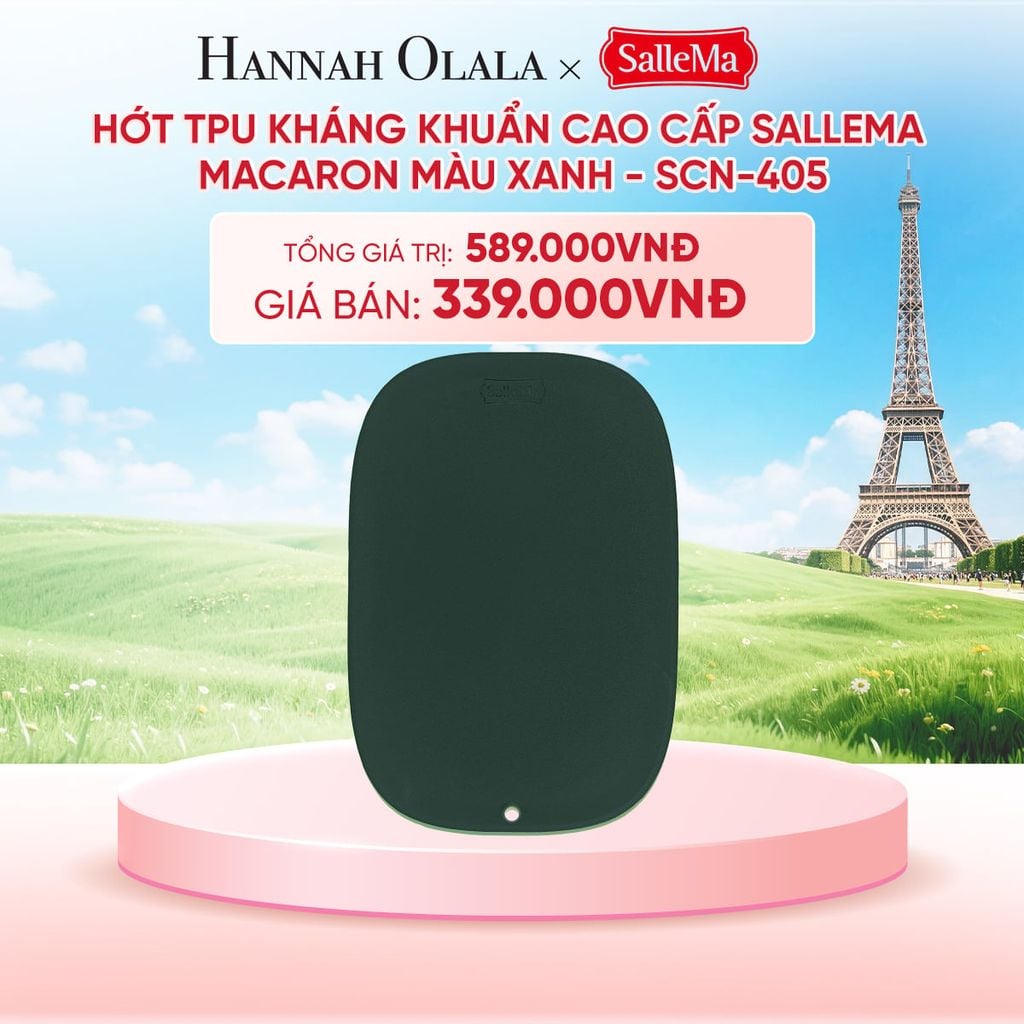  THỚT TPU KHÁNG KHUẨN CAO CẤP SALLEMA MACARON - DEAL 12 - B82 