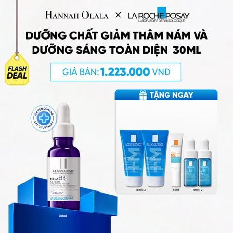  FD DƯỠNG CHẤT GIẢM THÂM NÁM VÀ DƯỠNG SÁNG LA ROCHE-POSAY MELA B3 SERUM 30ML - B62 