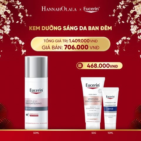 DEAL 12: KEM DƯỠNG SÁNG DA BAN ĐÊM EUCERIN SPOTLESS BRIGHTENING NIGHT CREAM 50ML 