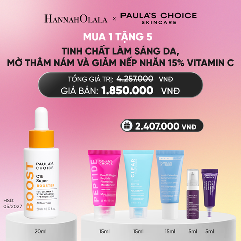  TINH CHẤT HỖ TRỢ LÀM SÁNG DA VÀ GIẢM LÃO HÓA C15 SUPER BOOSTER - DEAL 12_A766 