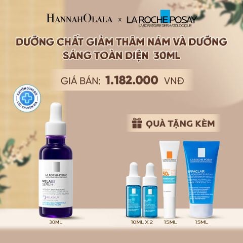  DƯỠNG CHẤT GIẢM THÂM NÁM VÀ DƯỠNG SÁNG TOÀN DIỆN LA ROCHE-POSAY MELA B3 SERUM 30ML - A936 