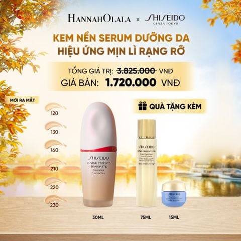  KEM NỀN SHISEIDO REVITALESSENCE SKIN MATTE FOUNDATION 30ML - DEAL 12 - E414 