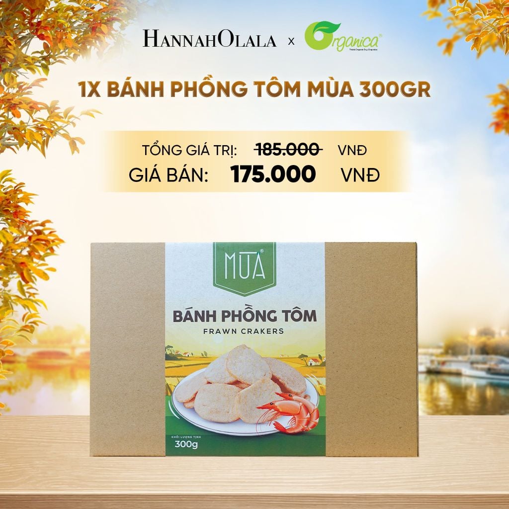  BÁNH PHỒNG TÔM MÙA 300GR - E571 