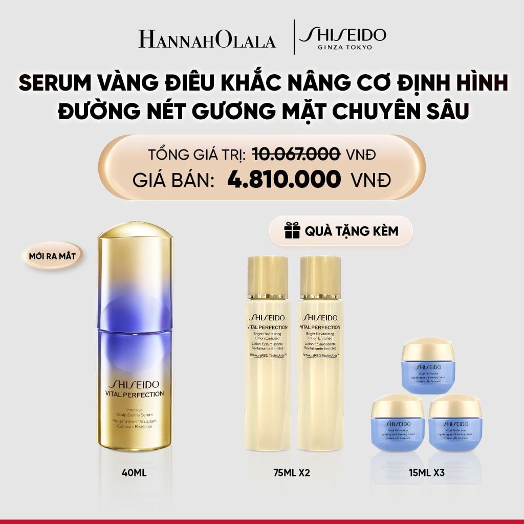  SERUM VÀNG ĐIÊU KHẮC VITAL PERFECTION INTENSIVE SCULPTDEFINE SERUM - DEAL 12 - C16 