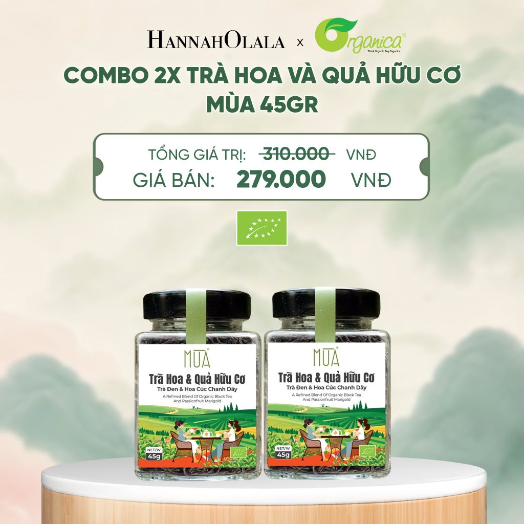  TRÀ HOA VÀ QUẢ HỮU CƠ MÙA 45GR - A1901 