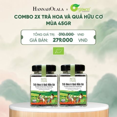  TRÀ HOA VÀ QUẢ HỮU CƠ MÙA 45GR - A1901 