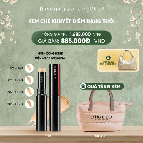  DEAL 12: KEM CHE KHUYẾT ĐIỂM DẠNG THỎI SHISEIDO SYNCHRO SKIN RADIANT LIFTING CONCEALER 2.7G 