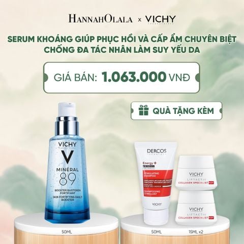  SERUM KHOÁNG GIÚP PHỤC HỒI VÀ CẤP ẨM VICHY MINERAL 89 50ML - A1177 