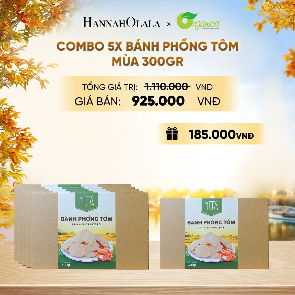  BÁNH PHỒNG TÔM MÙA 300GR - E571 