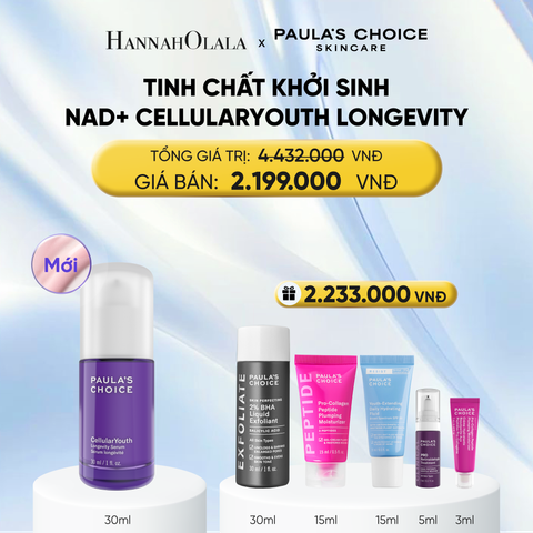  TINH CHẤT KHỞI SINH NAD+ CELLULARYOUTH LONGEVITY - DEAL 12 