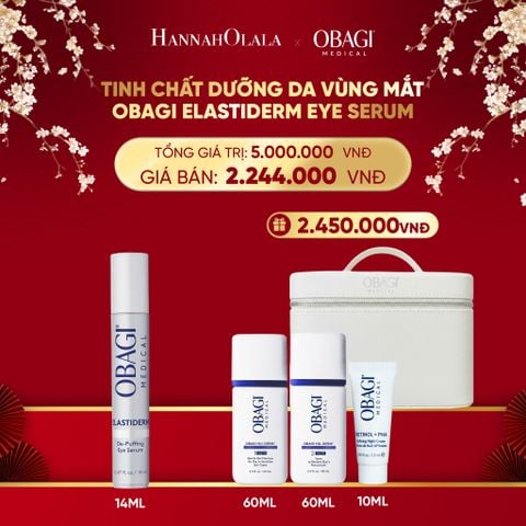  DEAL 12: TINH CHẤT DƯỠNG DA VÙNG MẮT OBAGI ELASTIDERM EYE SERUM 14ML 