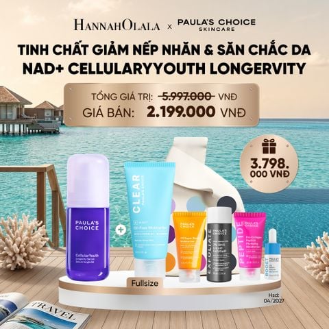  TINH CHẤT KHỞI SINH NAD+ CELLULARYOUTH LONGEVITY - DEAL 12 